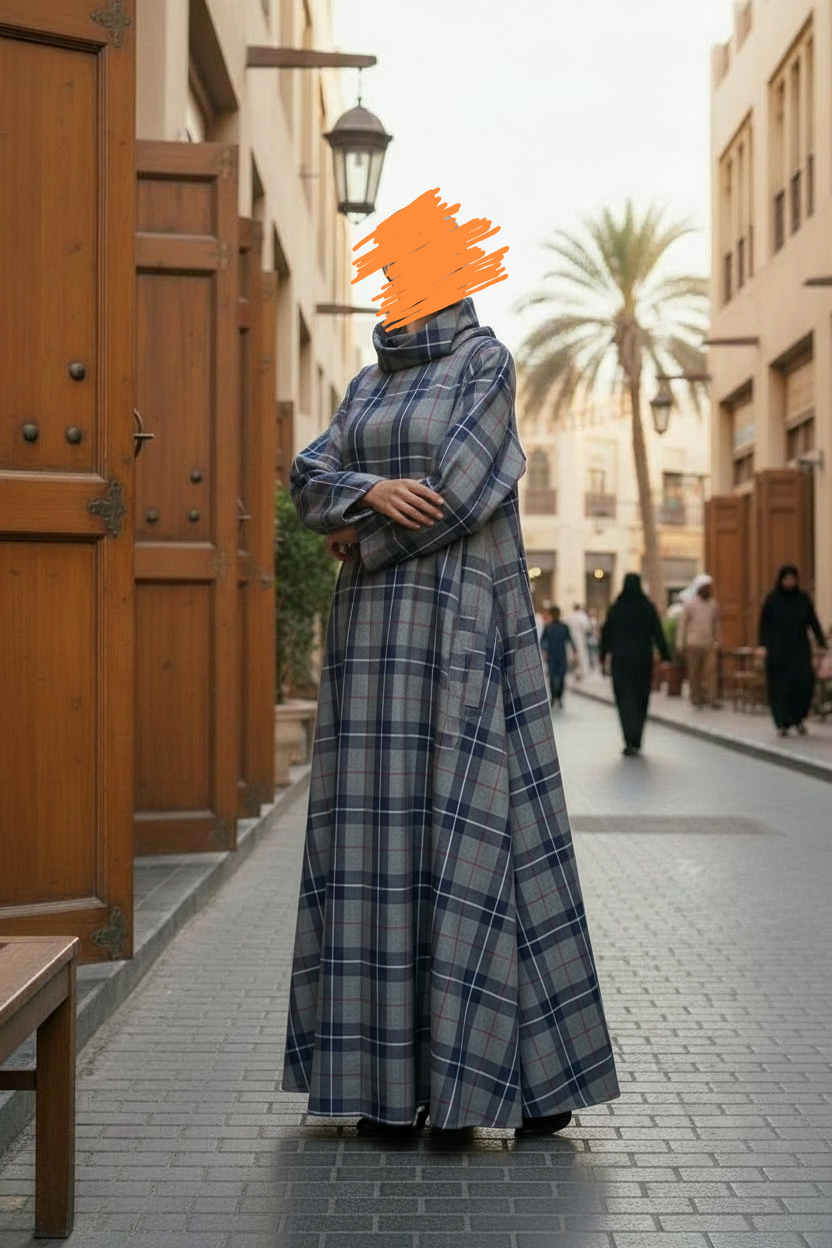 دراعة كاروهات يومية